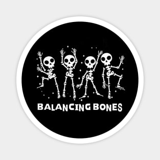 Balancing Bones v1 White Magnet